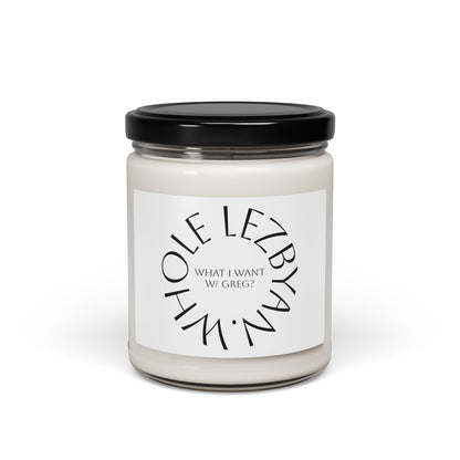 Circle Whole Lezbyan. Scented Soy Candle | Perfect for Relaxation, Gifts, and Home Decor | Aromatherapy, Self-Care, Birthday, Holiday