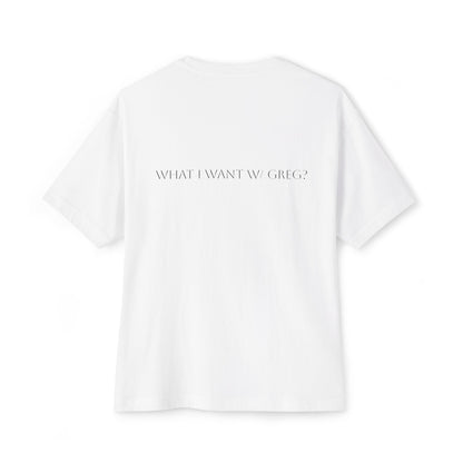 Circle Whole Lezbyan. Unisex Oversized Boxy Tee