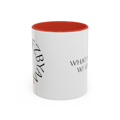 Circle Whole Lezbyan. - Accent Coffee Mug