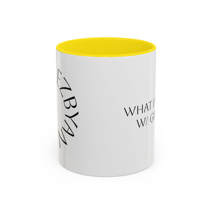 Circle Whole Lezbyan. - Accent Coffee Mug
