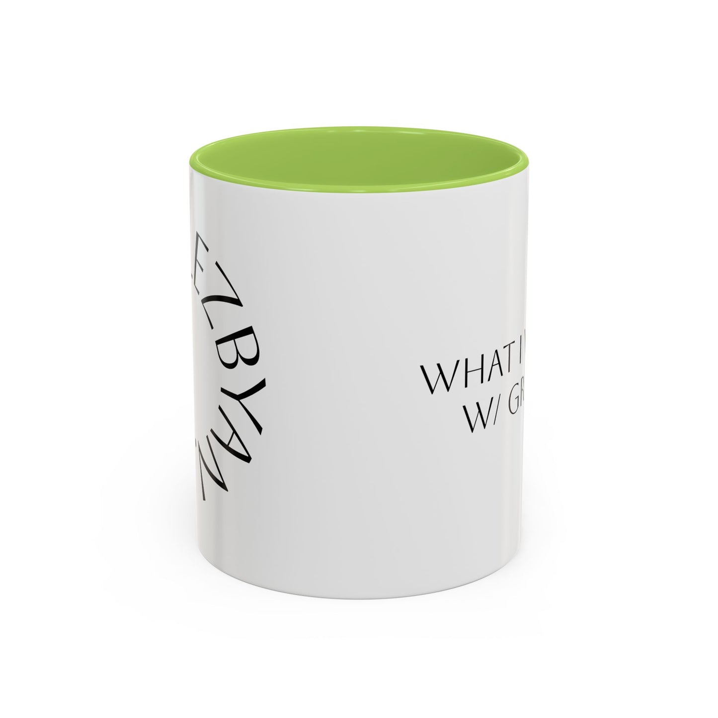Circle Whole Lezbyan. - Accent Coffee Mug
