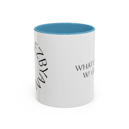 Circle Whole Lezbyan. - Accent Coffee Mug