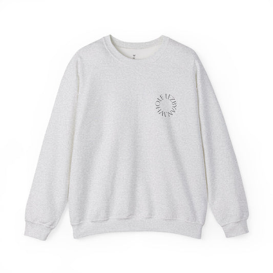 Circle Whole Lezbyan.- Cozy Unisex Crewneck Sweatshirt