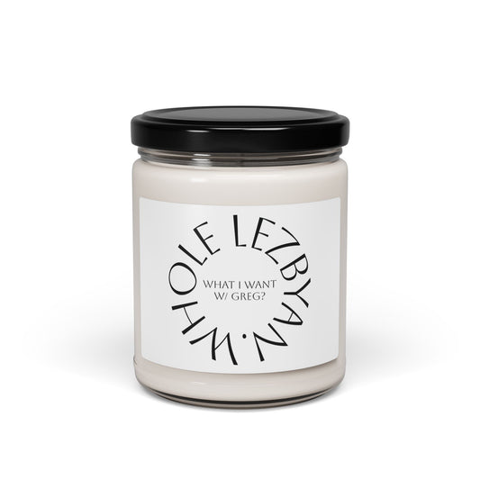 Circle Whole Lezbyan. Scented Soy Candle | Perfect for Relaxation, Gifts, and Home Decor | Aromatherapy, Self-Care, Birthday, Holiday