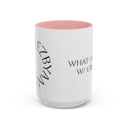 Circle Whole Lezbyan. - Accent Coffee Mug